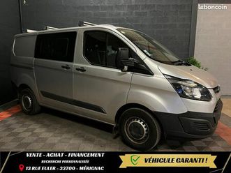 ford transit custom cabine approfondie 2.2 tdci 100ch 290 l1h1 bvm6 - garantie 6 mois