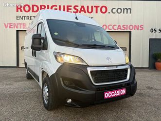 peugeot boxer fourgon tole 335 l2h2 bluehdi 140 ss asphalt* 1er main