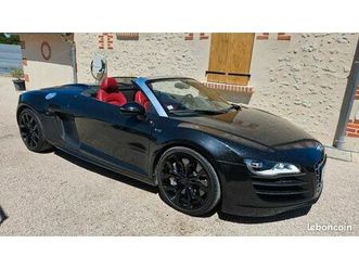 audi r8 spyder v10 5.2 fsi 525 cv 43000kms entretien concession 'amortisseurs + pneus neufs...'