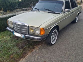 belle mercedes w123 240d restauré