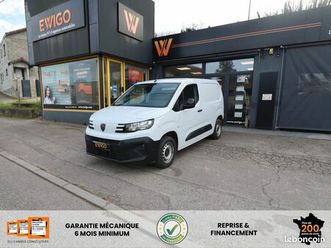 peugeot partner vu fourgon 1.5 bluehdi 100 ch 650kg l1 m pack asphalt connect start-stop