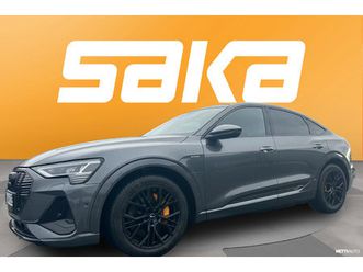 sportback advanced 50 quattro s-line ** tulossa / bang&olufsen / panorama / 360 / ilmajousitus / sporttipenkit / acc **