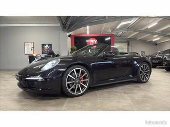 porsche 911 cabriolet 3.8i - 400 bv pdk type 991 carrera 4s phase 1 / garantie 12 mois