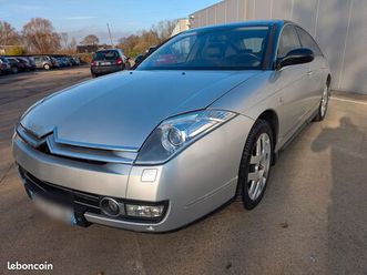 citroen c6 v6 3.0 essence gpl grise toit noir