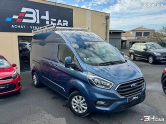 ford transit custom vu fourgon 320 2.0 ecoblue 170 ch l2h2 limited bva + options