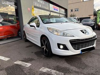 peugeot 207 cc 1.6 vti 16v sport pack financement possible