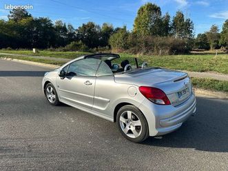 peugeot 207 cc 1.6 hdi 112 ch - diesel - phase 2 - décapotable gris