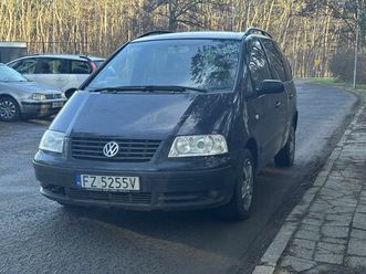 volkswagen sharan automat 1.8 benz+lpg przylep • olx.pl