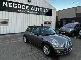 mini hatch r56 mini one 1,6 d 112 ch 12/2011 85900 km toit ouvrant clim auto feux xénon