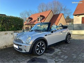mini cooper cabriolet édition sidewalk 1.6i 116ch
