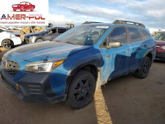 subaru outback wilderness 2022 2.4l 2.4 benzyna 260km