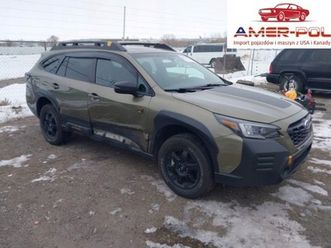 subaru outback wilderness 2022 2.4l 2.4 benzyna 260km