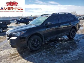 subaru outback wilderness 2024 2.4l 2.4 benzyna 260km