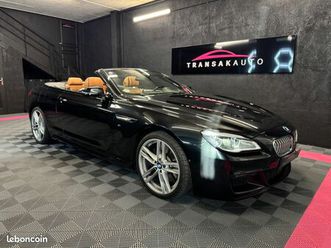 bmw serie 6 cabriolet f12 lci 650i xdrive 450 ch m sport