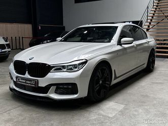 bmw serie 7 (g11/g12) 730da individual xdrive 265ch m sport - full options