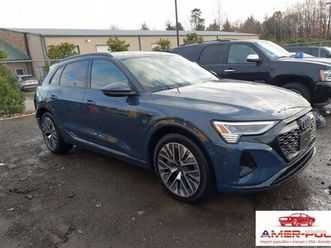 audi q8 e-tron 2024r., e-tron prestige quattro,, od ubezpieczalni 408km