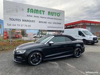 audi s3 cabriolet iii 2.0 tfsi 300ch quattro s tronic 6