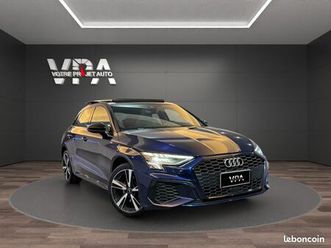 audi a3 sportback 40 tfsi e 204ch s tronic 6 - toit ouvrant - virtual cockpit - carplay - sièges electriques & chauffants