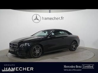 mercedes-benz classe e cabriolet 220 d 194ch amg line 9g-tronic