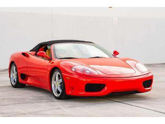 used 2005 ferrari 360 modena spider