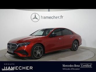 mercedes-benz classe e 400 e hybrid eq 252+129ch amg line 4matic 9g-tronic