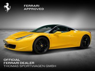 ferrari 458 spider / giallo triplo strato / lift / led