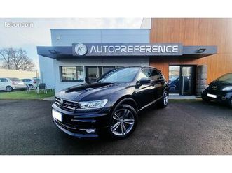 volkswagen tiguan 2.0 tsi 190ch black r-line 4motion dsg7*1er main*keyless*a.c.c*lane assist