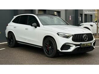 mercedes-benz glc 63 amg s e performance - se - 476+204ch 4matic+ speedshift mct - toit ouvrant panoramique - système audio burmester - roues arrières directric