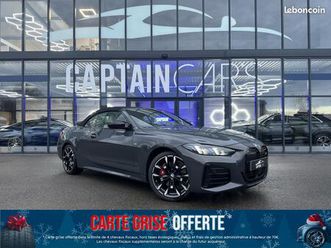 bmw serie 4 m440i xdrive cabriolet m performance - bva sport cabriolet g23 g83 lci - garantie 12 mois
