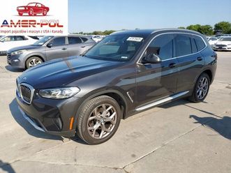 bmw x3 sdrive30i 2022 2.0l 2.0 benzyna 248km