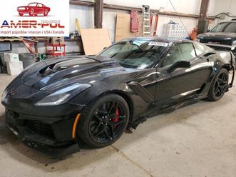 chevrolet corvette zr-1 3zr 2019 6.2l 6.2 benzyna 755km