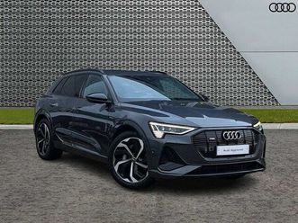 audi e-tron black edition 55 quattro