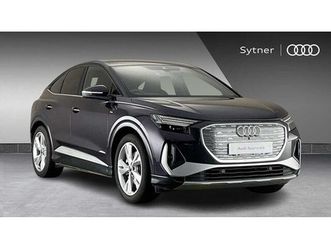 audi q4 sportback e-tron s line 45