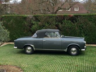 belle et authentique peugeot 403 cabriolet 1960