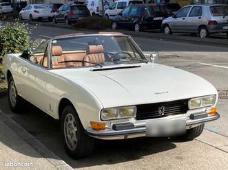 504 cabriolet deux litres 1978