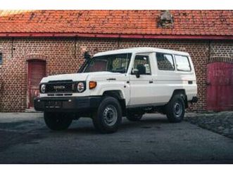 ② toyota land cruiser 70 serie 78 – nieuw — toyota — 2ememain
