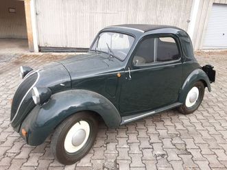 fiat 500 topolino b 1948 targa oro / goldplatte