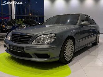 mercedes-benz třídy s s55 amg - top stav