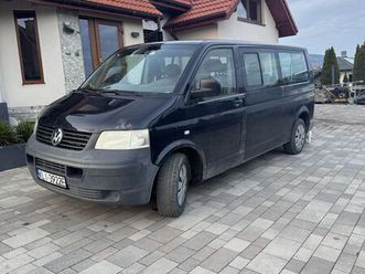 vw caravelle 1.9tdi klima dluga czarny metalik zamiana mszana dolna • olx.pl