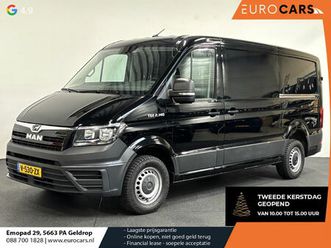 man tge 140pk l3h2 / l2h1 2x schuifdeur trekhaak cruise control airco 3-zits euro6