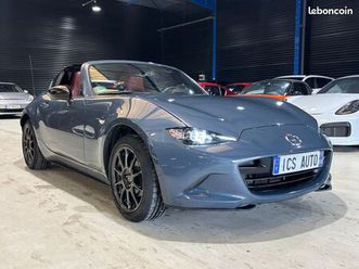 mazda mx-5 nd rf 1.5 skyactiv-g 132 selection edition 100 / jantes forgees / inté bordeaux burgrundy / applecarplay / 2021 / camera
