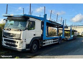 volvo fm 460 porte voiture avec remorque lohr tva recuperable payez 4x 10x 18x 24x 36x