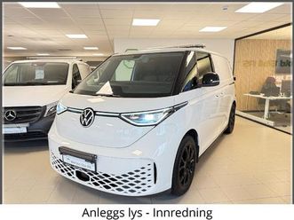 id buzz cargo/doble bakdører/h-feste/2 x skyvedør