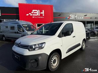 citroen berlingo vu 1.5 bluehdi 100 ch m club start-stop tva recup