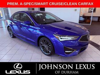 used 2021 acura ilx premium & a-spec packages
