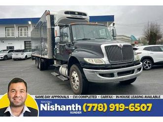 2012 international 4300 crew 26' reefer + crew