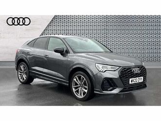 audi q3 sportback black edition 35 tfsi 6-speed