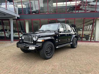 jeep wrangler unlimited - 4xe 380 sahara | irmscher | cross | camera voor |