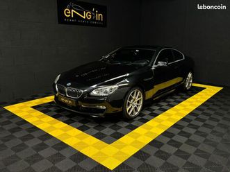 ? bmw serie 6 coupe f13 640d xdrive 313ch luxe a coupe ◊francais◊toit ouvrant◊entretiens bmw suivi◊ camera◊cuir◊siges chauffants◊ son b&o