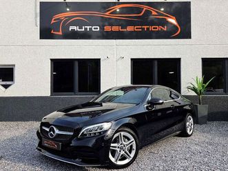 mercedes classe c 180 coupe amg - cockpit - full led - camera - garantie